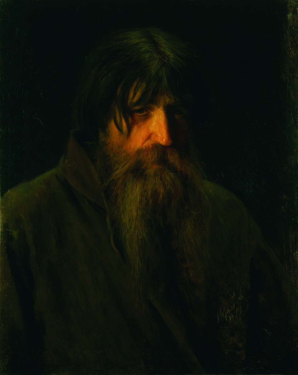 Head of a peasant, 1874